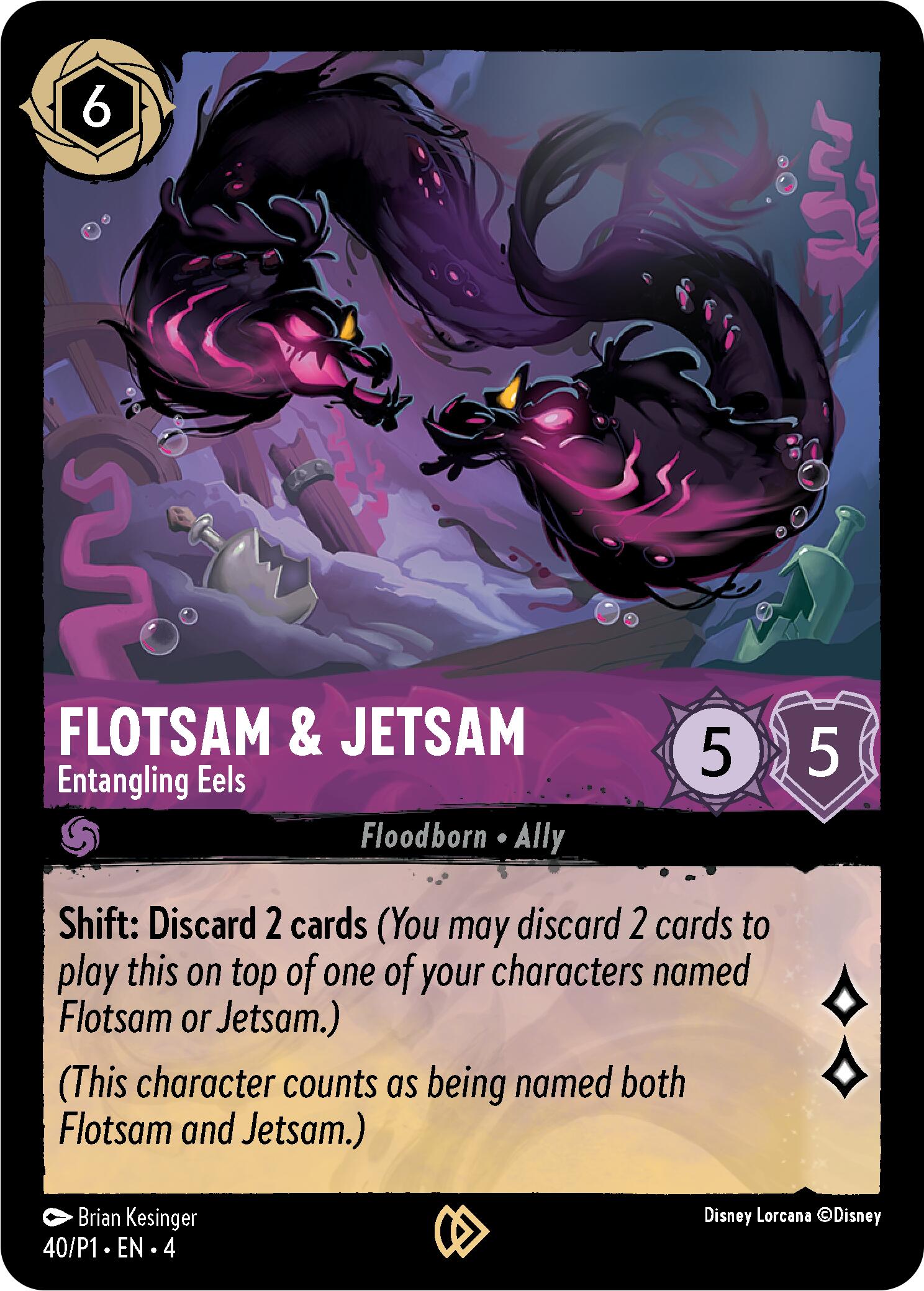 Flotsam & Jetsam - Entangling Eels (40) [Promo Cards] | Fandemonia Ltd