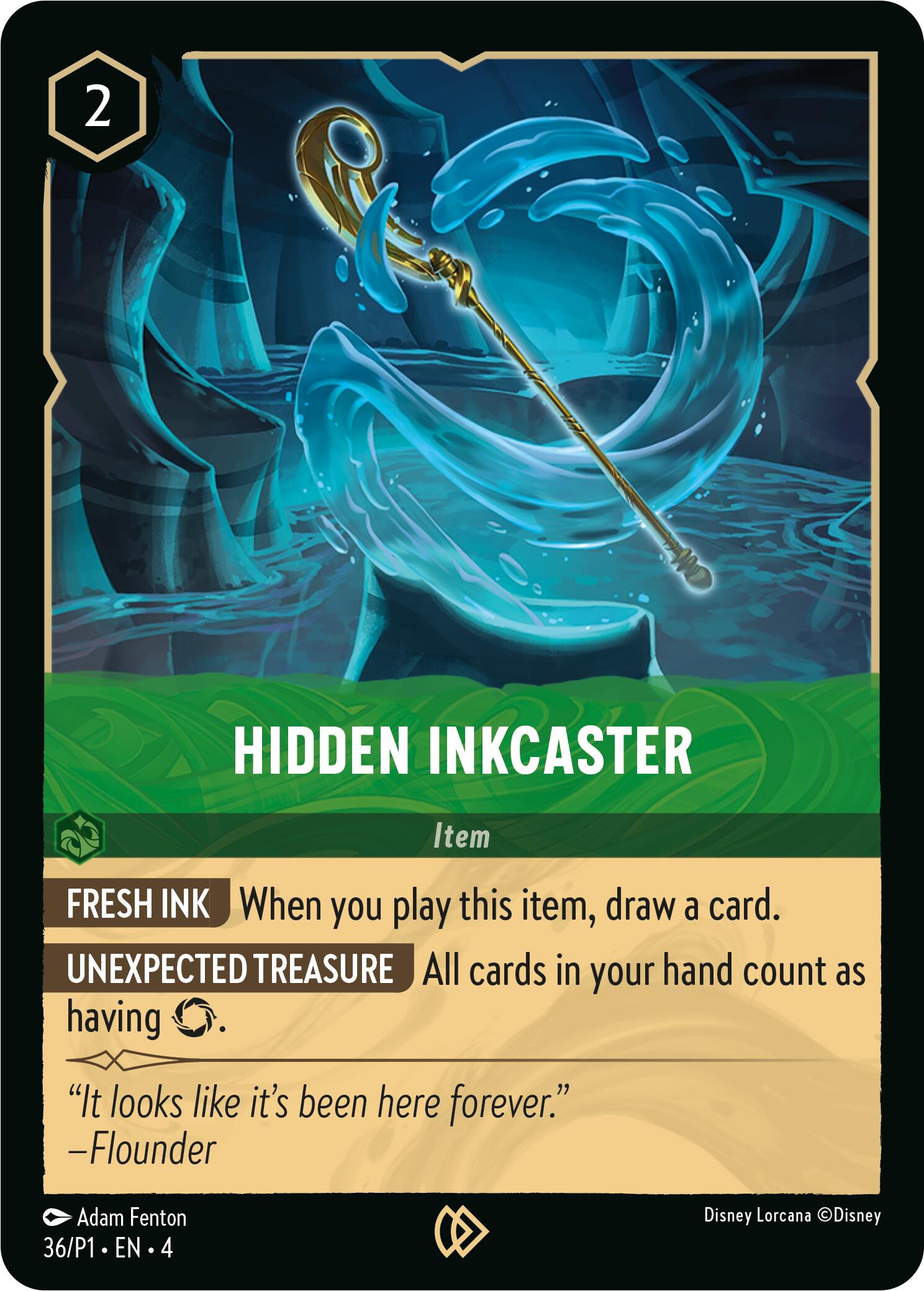 Hidden Inkcaster (36) [Promo Cards] | Fandemonia Ltd