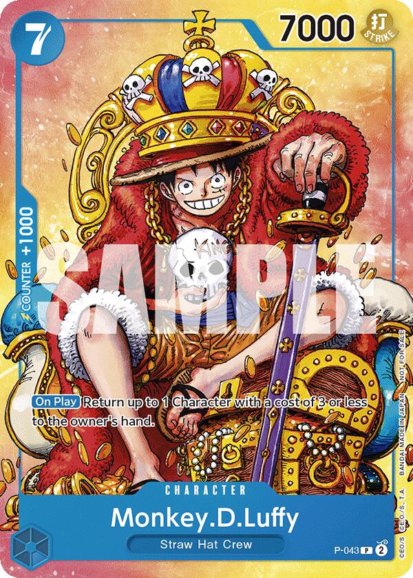 Monkey.D.Luffy (Convention Promo 2024) [One Piece Promotion Cards] | Fandemonia Ltd