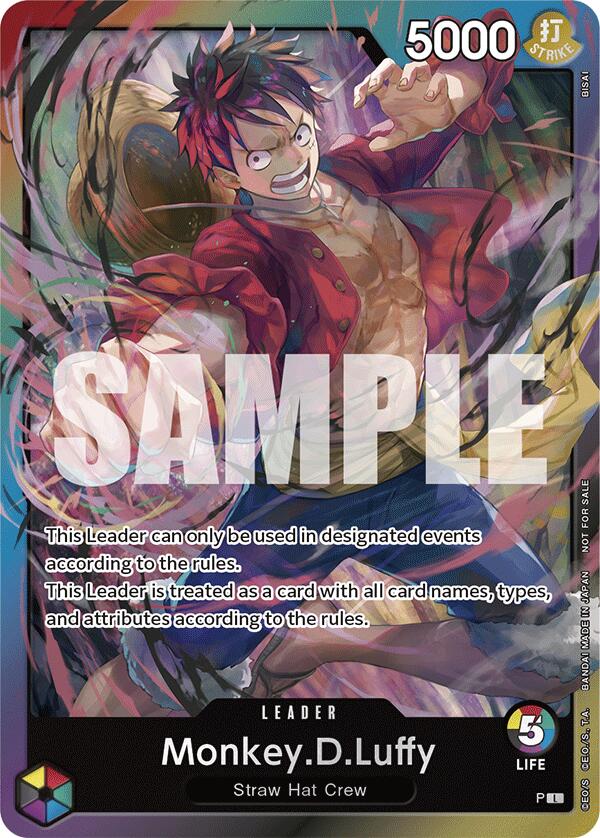 Monkey.D.Luffy (Sealed Battle 2024 Vol. 2) [One Piece Promotion Cards] | Fandemonia Ltd