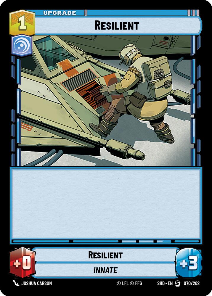 Resilient (070/262) (070/262) [Shadows of the Galaxy] | Fandemonia Ltd