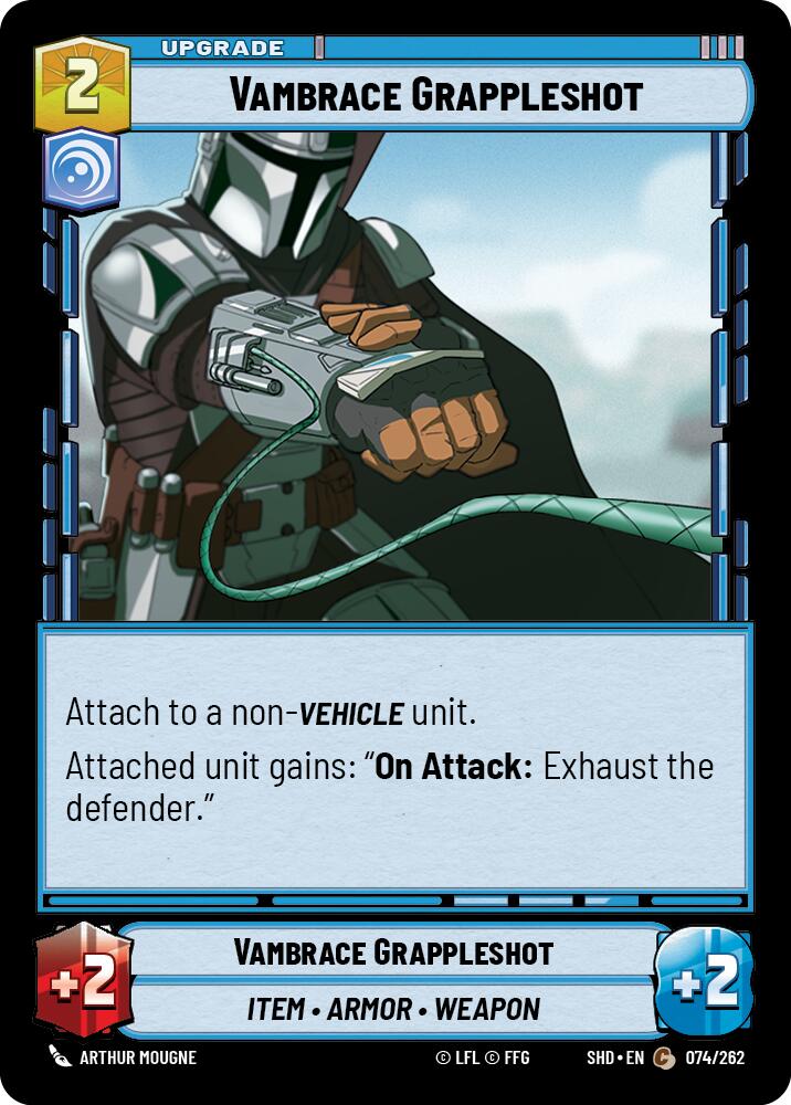 Vambrace Grappleshot (074/262) (074/262) [Shadows of the Galaxy] | Fandemonia Ltd