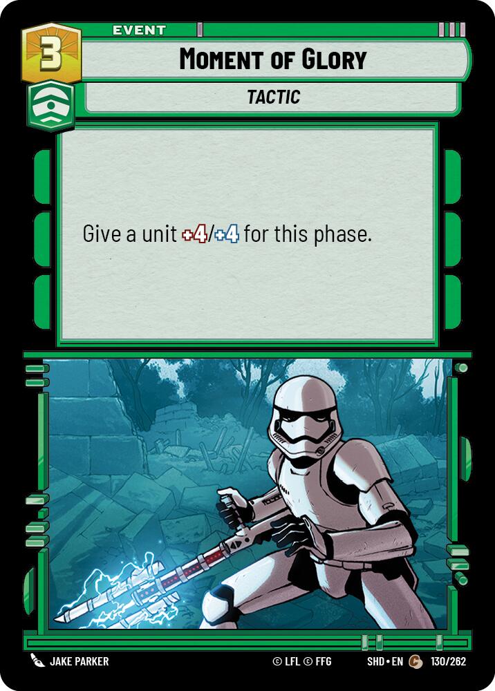 Moment of Glory (130/262) (130/262) [Shadows of the Galaxy] | Fandemonia Ltd