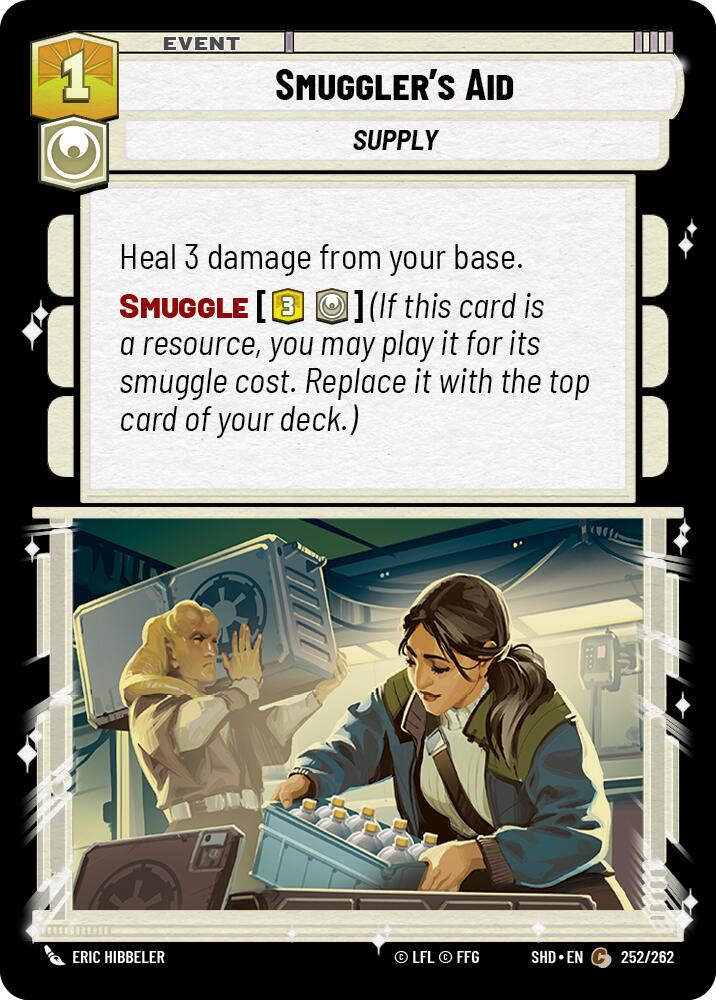 Smuggler's Aid (252/262) (252/262) [Shadows of the Galaxy] | Fandemonia Ltd