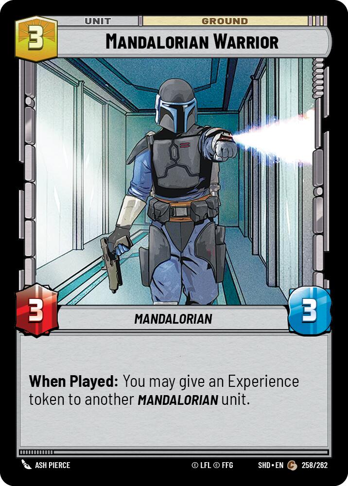 Mandalorian Warrior (258/262) (258/262) [Shadows of the Galaxy] | Fandemonia Ltd