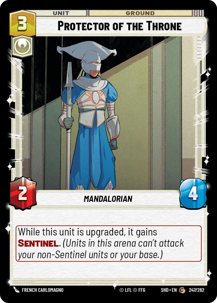 Protector of the Throne (247/262) (247/262) [Shadows of the Galaxy] | Fandemonia Ltd
