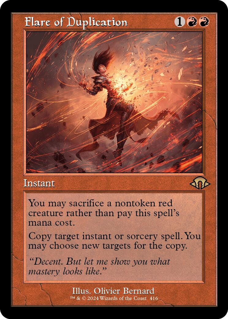 Flare of Duplication (Retro) [Modern Horizons 3] | Fandemonia Ltd