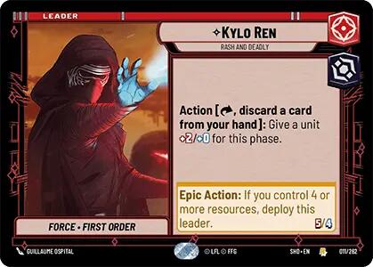 Kylo Ren - Rash and Deadly (011/262) (011/262) [Shadows of the Galaxy] | Fandemonia Ltd