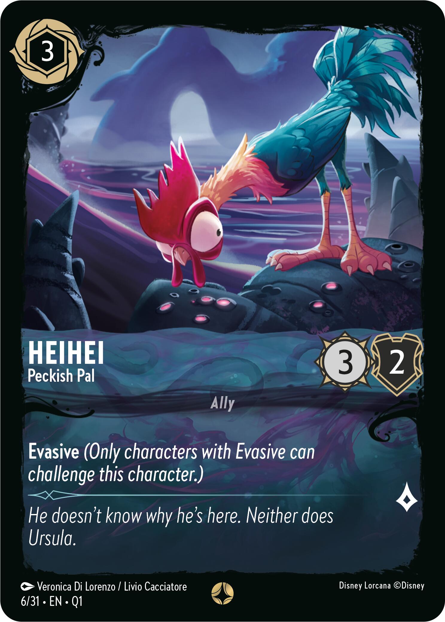 HeiHei - Peckish Pal (6/31) [Illumineer's Quest: Deep Trouble] | Fandemonia Ltd