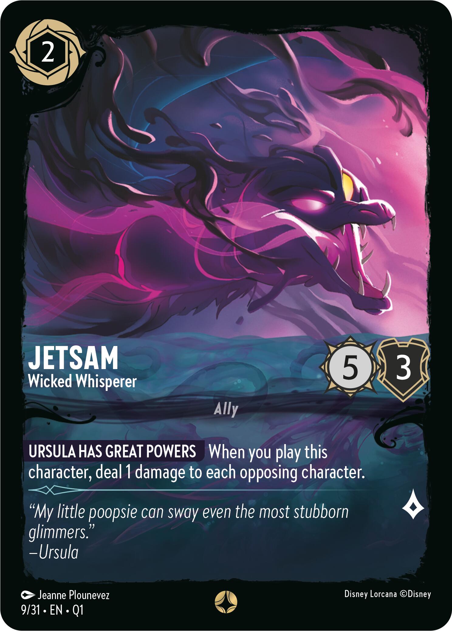 Jetsam - Wicked Whisperer (9/31) [Illumineer's Quest: Deep Trouble] | Fandemonia Ltd