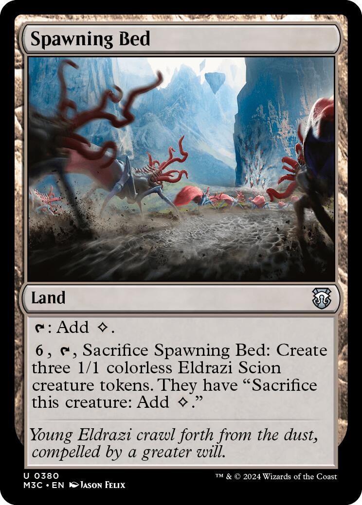 Spawning Bed [Modern Horizons 3 Commander] | Fandemonia Ltd