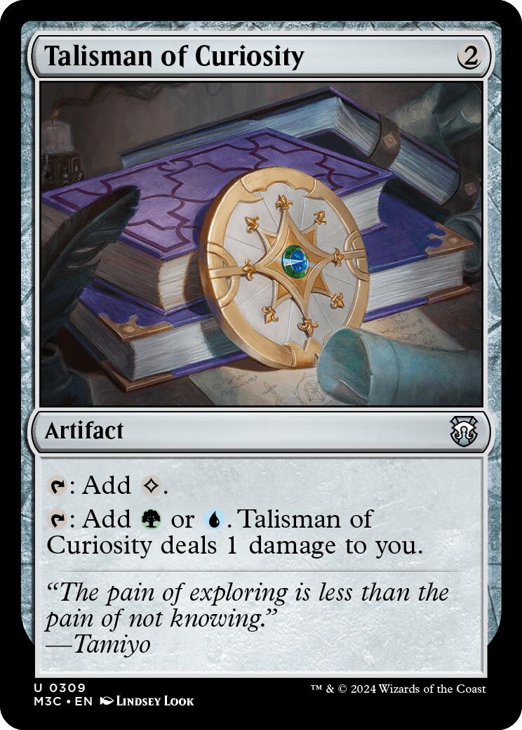 Talisman of Curiosity [Modern Horizons 3 Commander] | Fandemonia Ltd