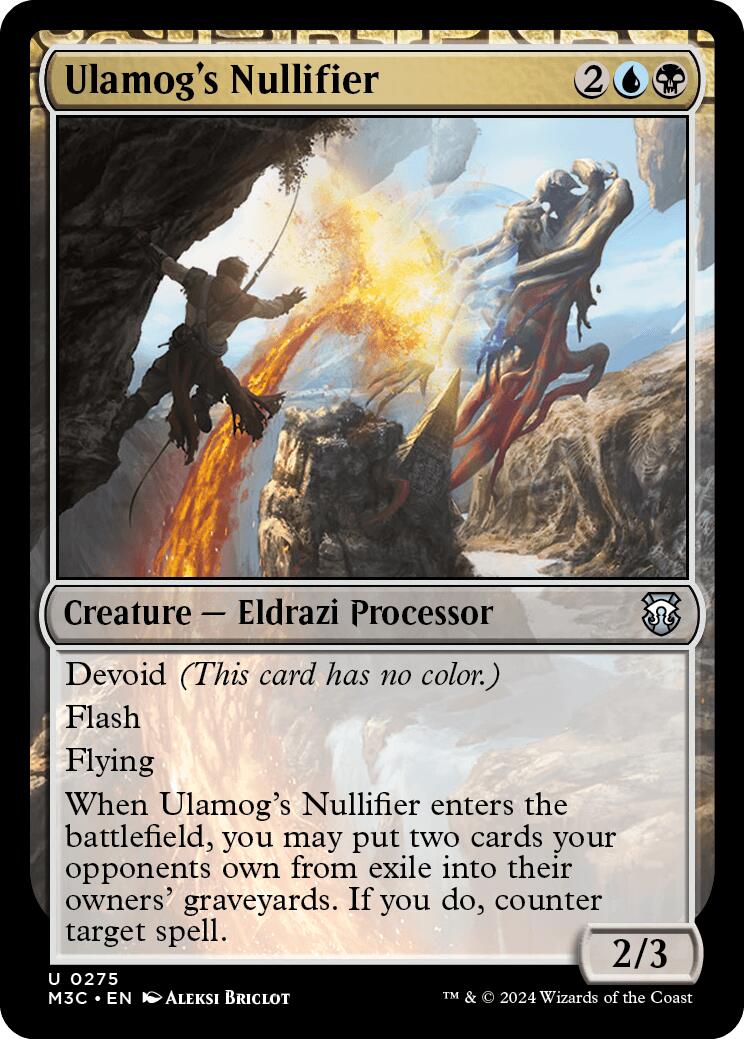Ulamog's Nullifier [Modern Horizons 3 Commander] | Fandemonia Ltd
