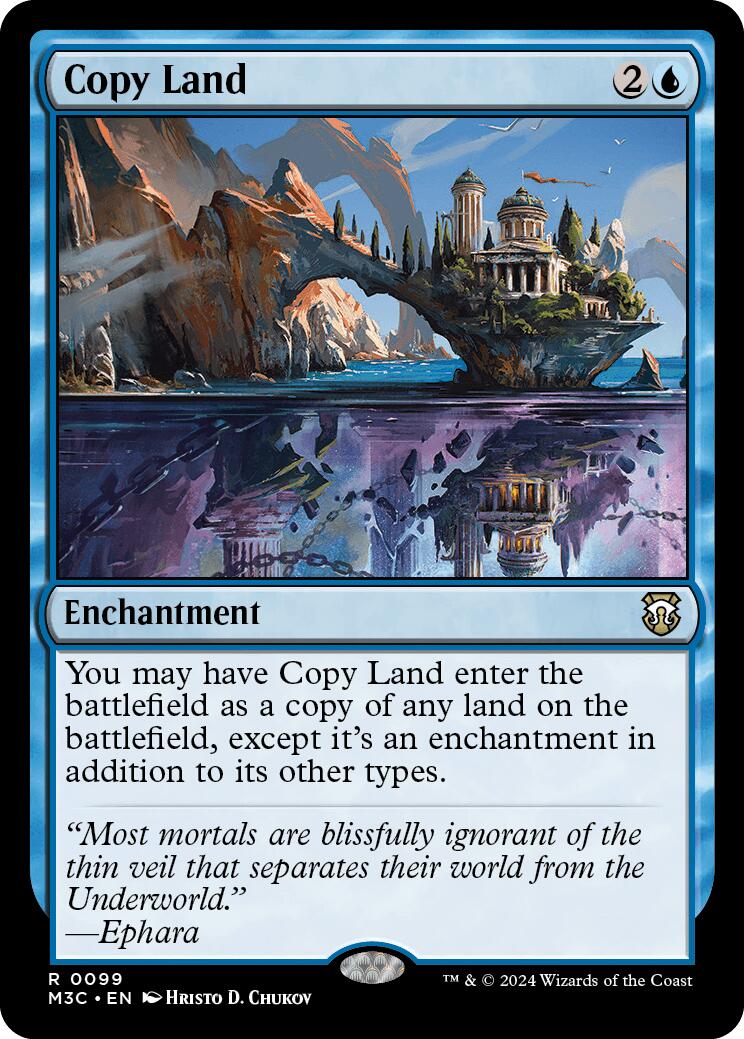 Copy Land [Modern Horizons 3 Commander] | Fandemonia Ltd