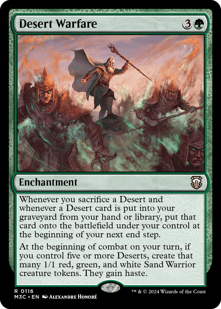 Desert Warfare [Modern Horizons 3 Commander] | Fandemonia Ltd
