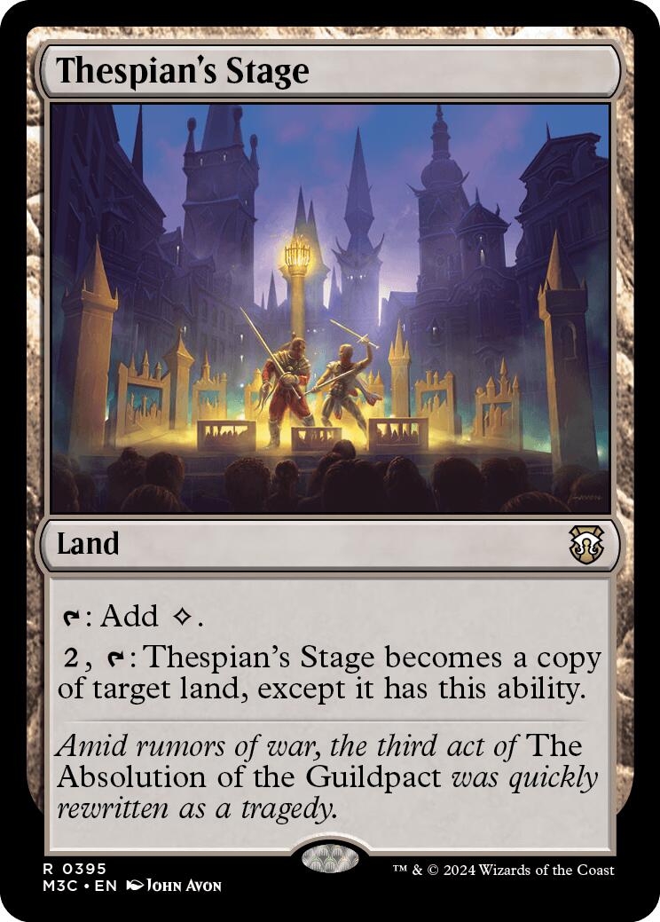 Thespian's Stage [Modern Horizons 3 Commander] | Fandemonia Ltd