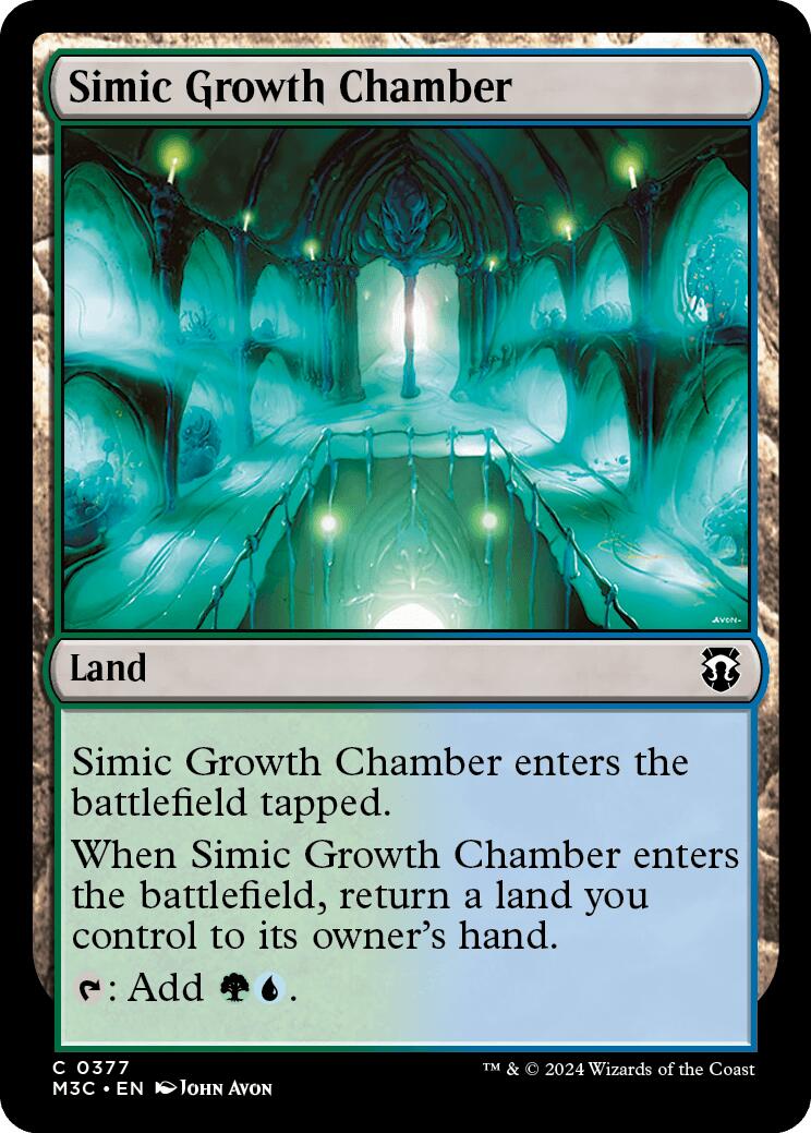 Simic Growth Chamber [Modern Horizons 3 Commander] | Fandemonia Ltd