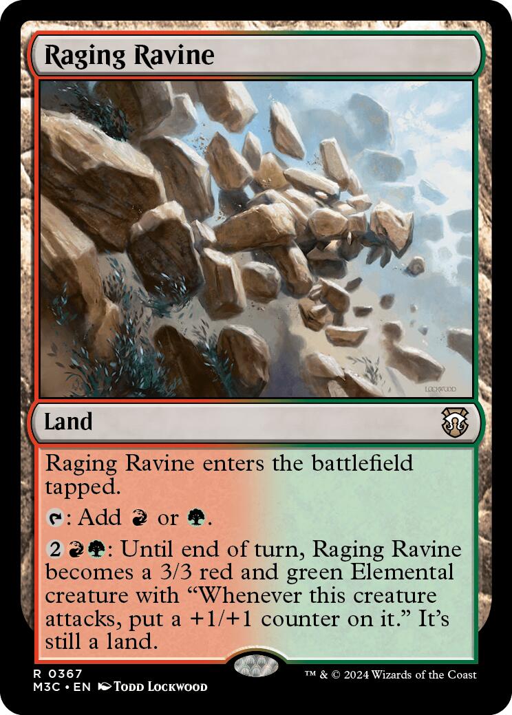 Raging Ravine [Modern Horizons 3 Commander] | Fandemonia Ltd