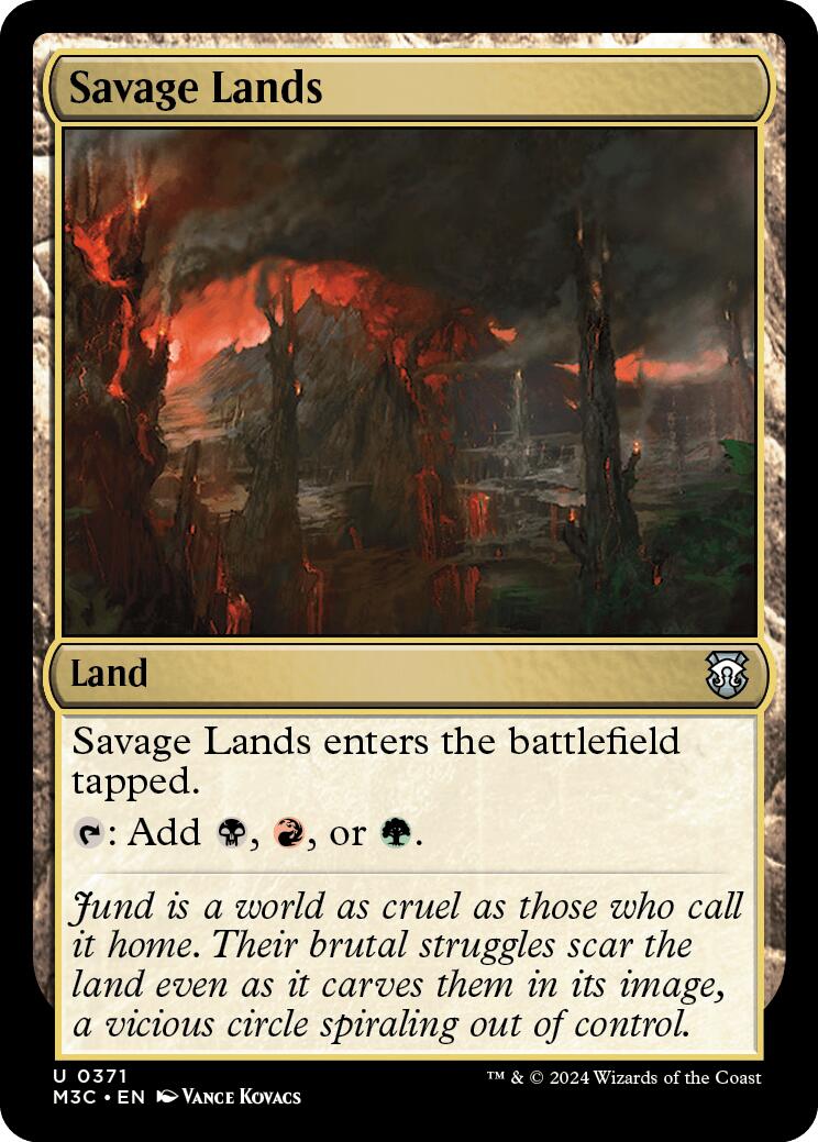 Savage Lands [Modern Horizons 3 Commander] | Fandemonia Ltd