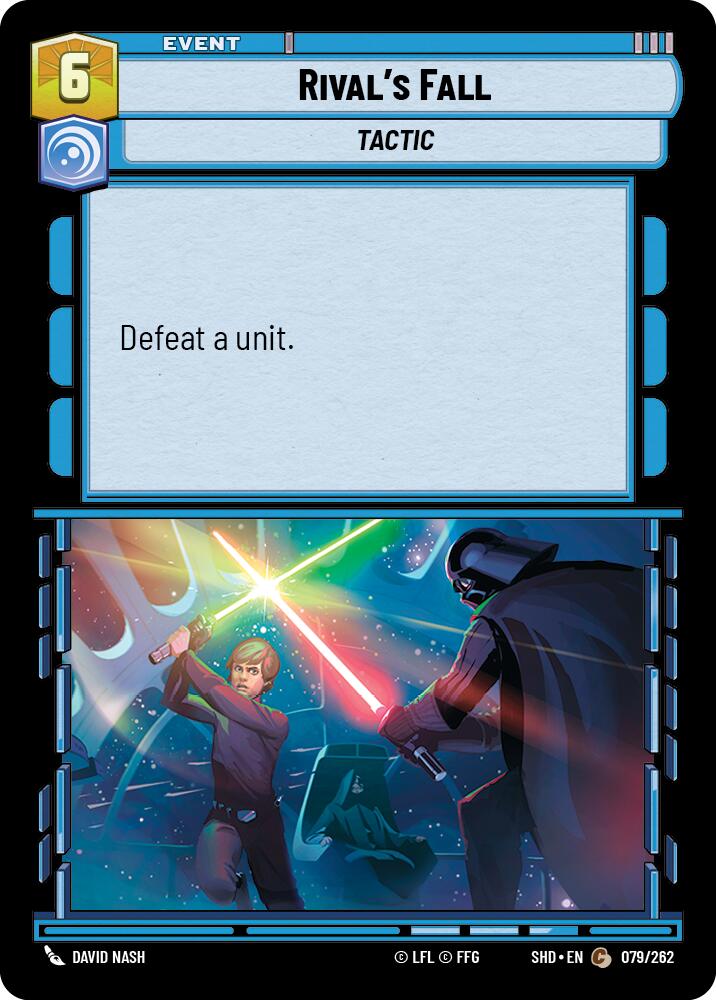 Rival's Fall (079/262) (079/262) [Shadows of the Galaxy] | Fandemonia Ltd