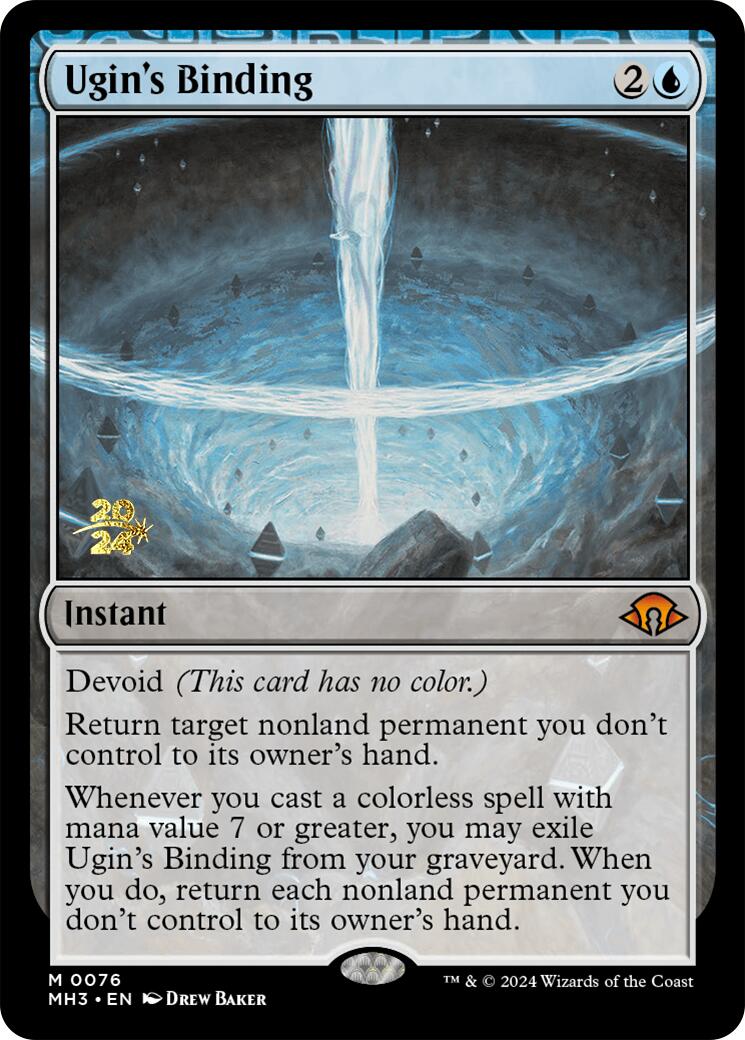Ugin's Binding [Modern Horizons 3 Prerelease Promos] | Fandemonia Ltd