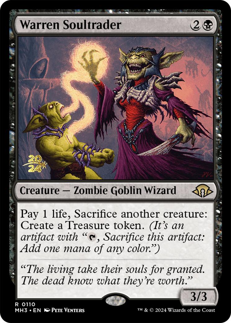 Warren Soultrader [Modern Horizons 3 Prerelease Promos] | Fandemonia Ltd