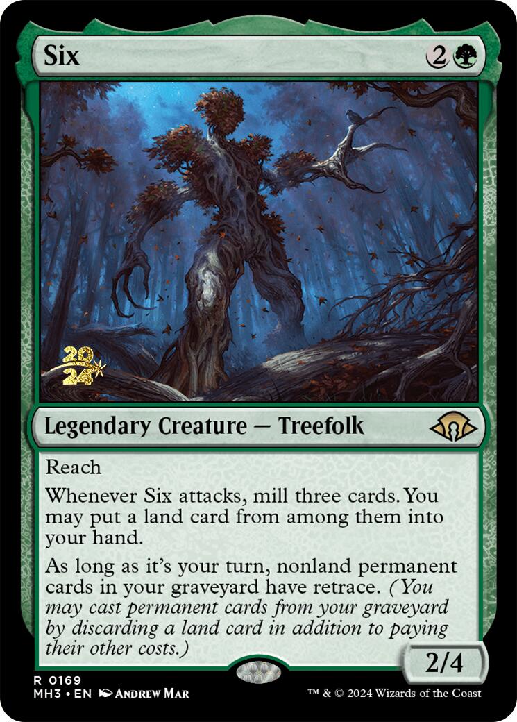 Six [Modern Horizons 3 Prerelease Promos] | Fandemonia Ltd