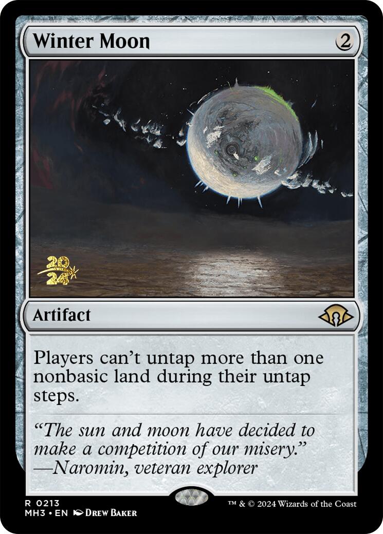 Winter Moon [Modern Horizons 3 Prerelease Promos] | Fandemonia Ltd