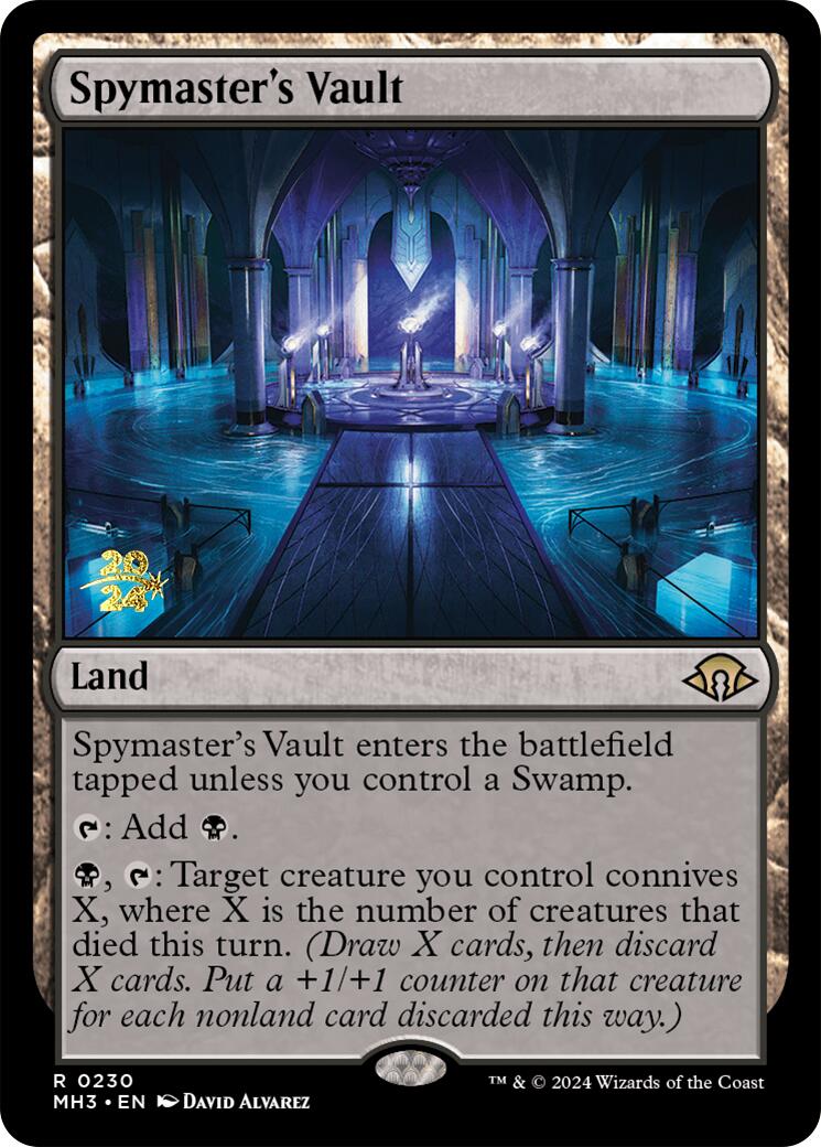 Spymaster's Vault [Modern Horizons 3 Prerelease Promos] | Fandemonia Ltd