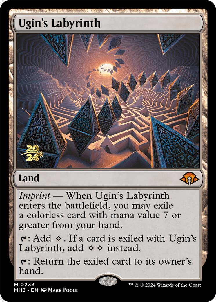 Ugin's Labyrinth [Modern Horizons 3 Prerelease Promos] | Fandemonia Ltd