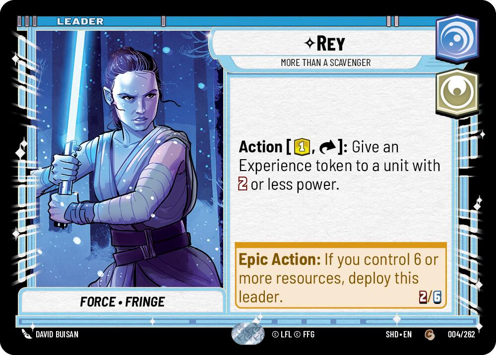 Rey - More Than a Scavenger (004/262) (004/262) [Shadows of the Galaxy] | Fandemonia Ltd