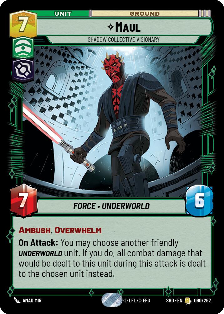 Maul - Shadow Collective Visionary (090/262) (090/262) [Shadows of the Galaxy] | Fandemonia Ltd