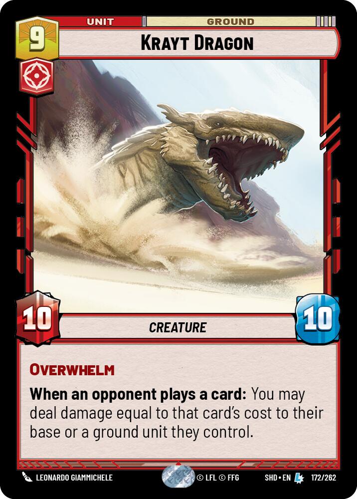 Krayt Dragon (172/262) (172/262) [Shadows of the Galaxy] | Fandemonia Ltd