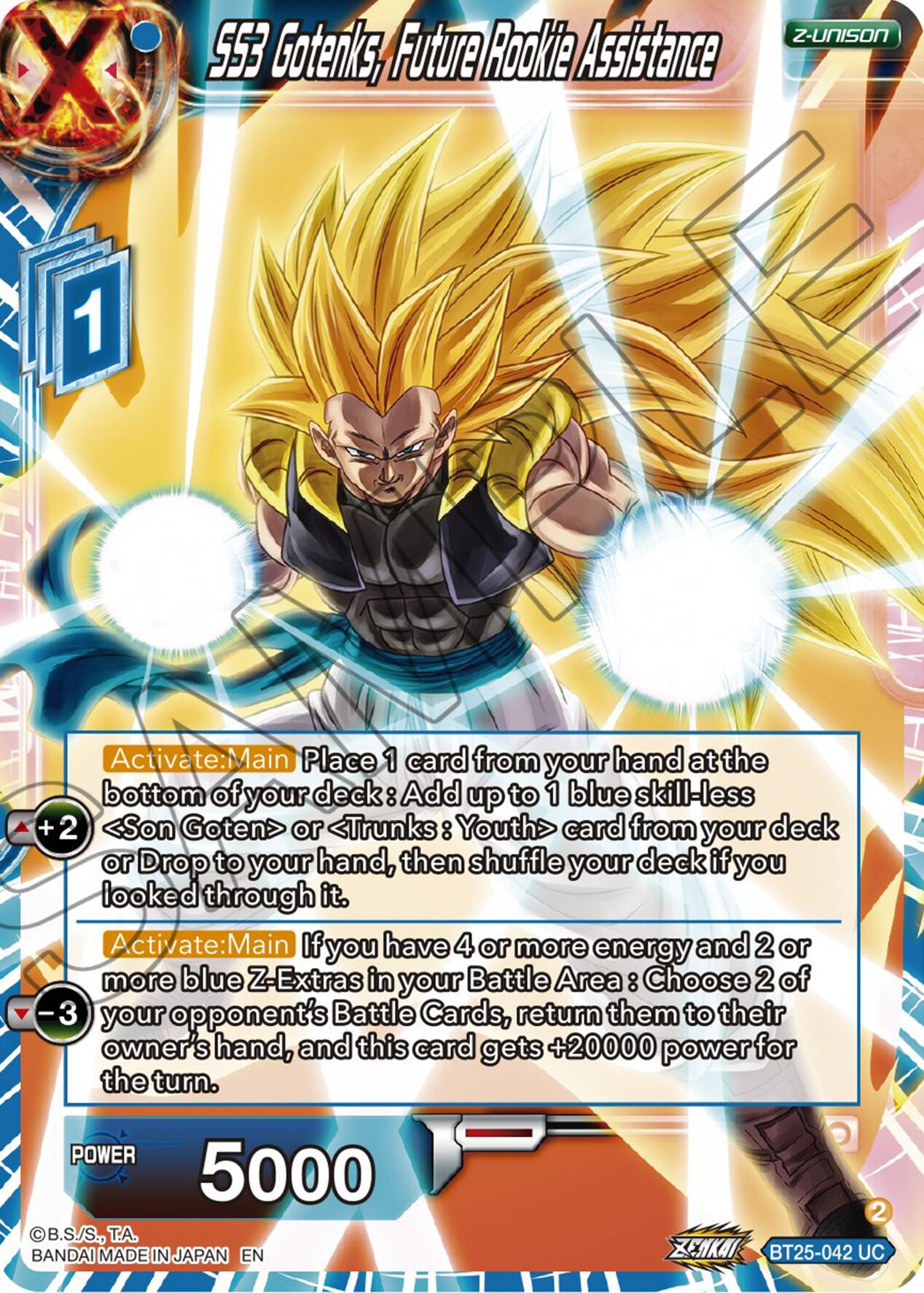 SS3 Gotenks, Future Rookie Assitance (BT25-042) [Legend of the Dragon Balls] | Fandemonia Ltd