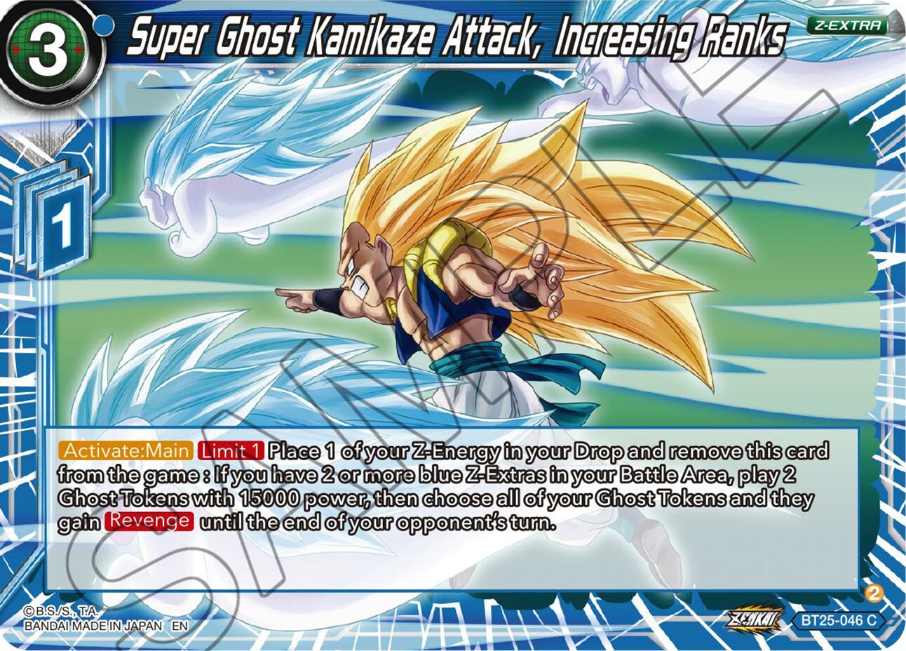 Super Ghost Kamikaze Attack, Increasing Ranks (BT25-046) [Legend of the Dragon Balls] | Fandemonia Ltd