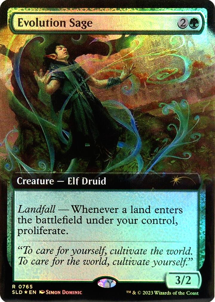 Evolution Sage (Extended Art) [Secret Lair Drop Series] | Fandemonia Ltd