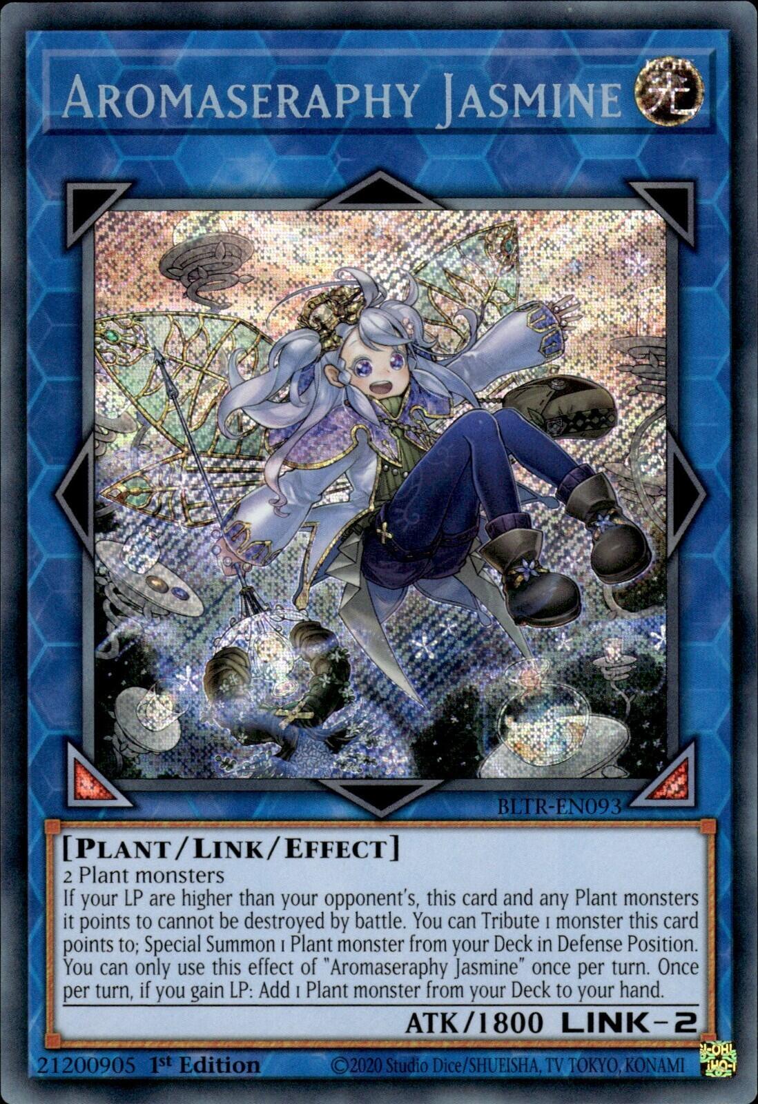 Aromaseraphy Jasmine [BLTR-EN093] Secret Rare | Fandemonia Ltd