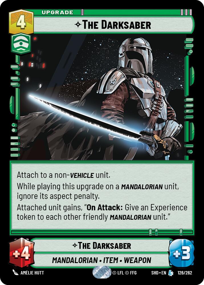 The Darksaber (126/262) [Shadows of the Galaxy] | Fandemonia Ltd