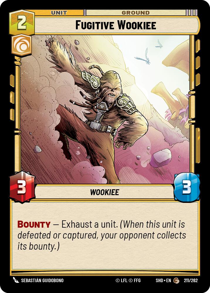 Fugitive Wookiee (211/262) [Shadows of the Galaxy] | Fandemonia Ltd
