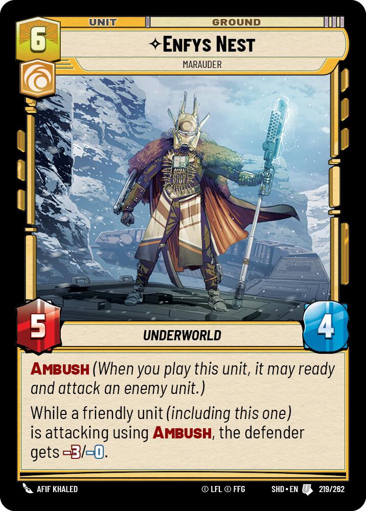 Enfys Nest - Marauder (219/262) [Shadows of the Galaxy] | Fandemonia Ltd