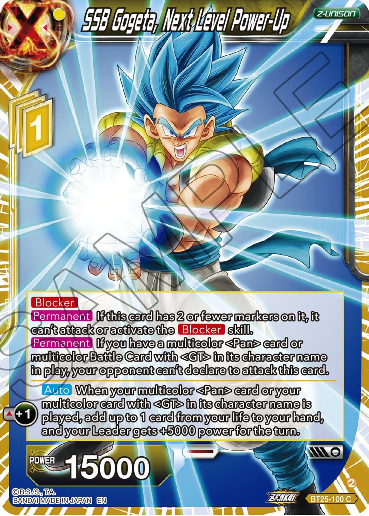 SSB Gogeta, Next Level Power-Up (BT25-100) [Legend of the Dragon Balls] | Fandemonia Ltd