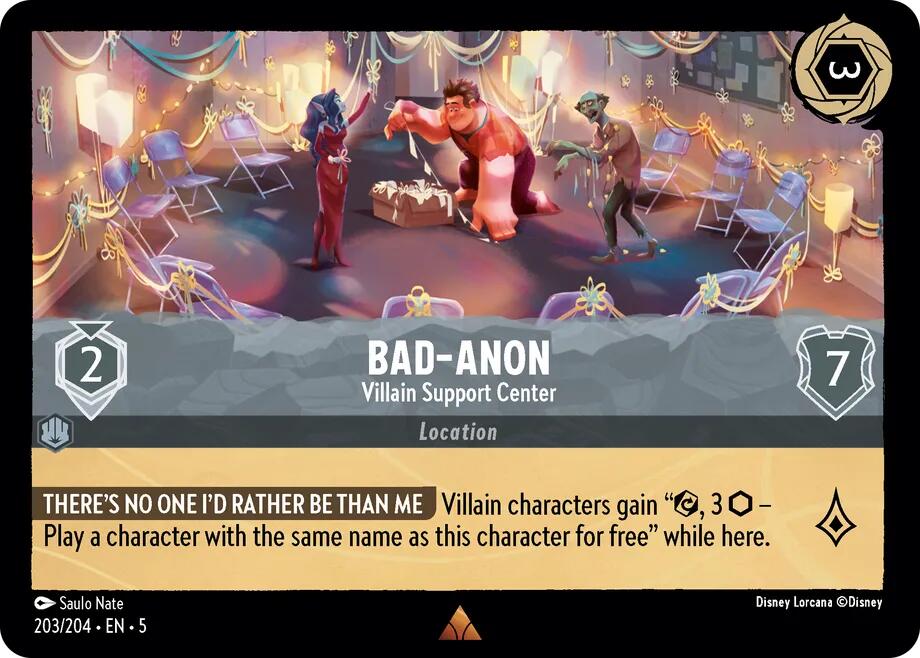 Bad-Anon - Villain Support Center (203/204) [Shimmering Skies] | Fandemonia Ltd