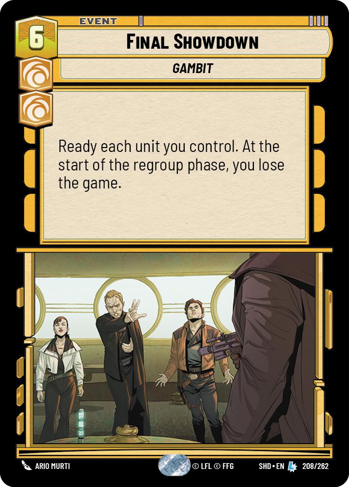 Final Showdown (208/262) (208/262) [Shadows of the Galaxy] | Fandemonia Ltd
