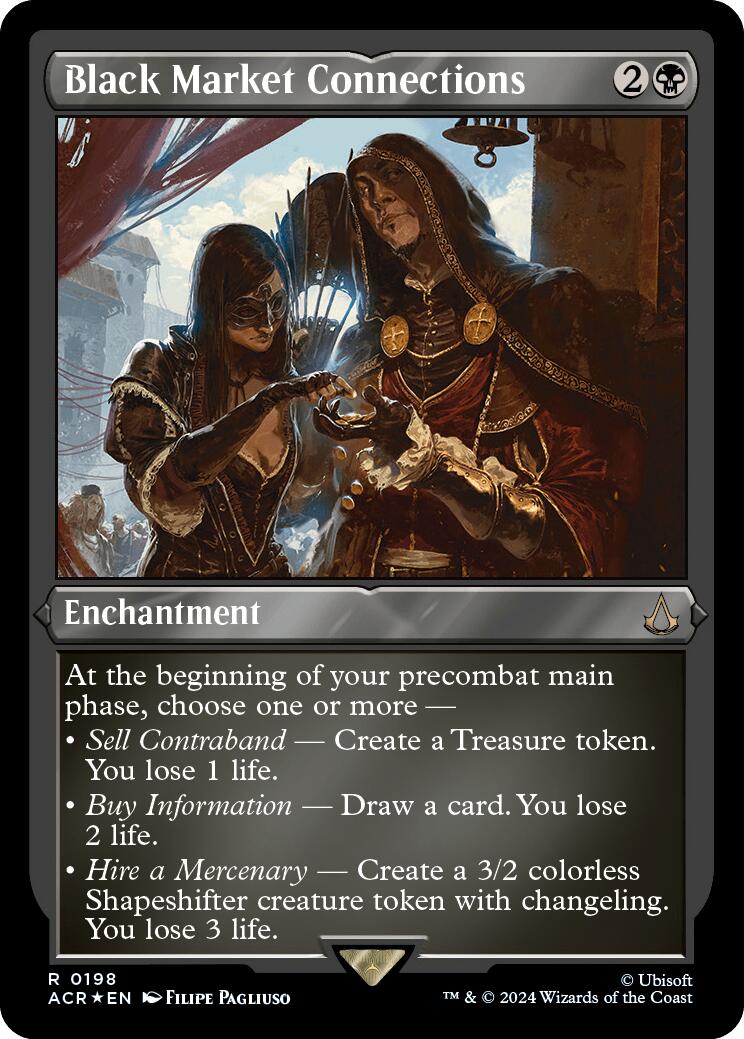 Black Market Connections (Foil Etched) [Assassin's Creed] | Fandemonia Ltd