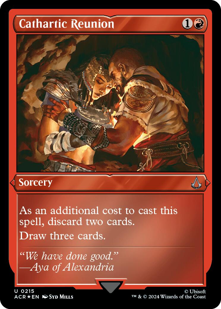 Cathartic Reunion (Foil Etched) [Assassin's Creed] | Fandemonia Ltd