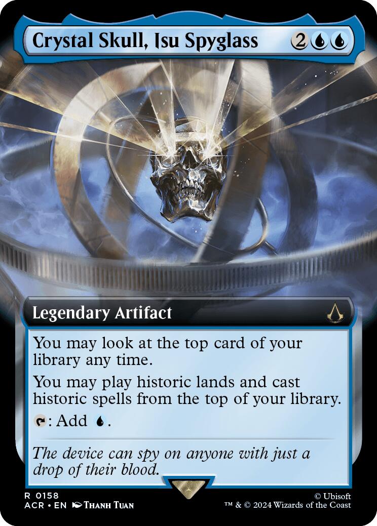 Crystal Skull, Isu Spyglass (Extended Art) [Assassin's Creed] | Fandemonia Ltd