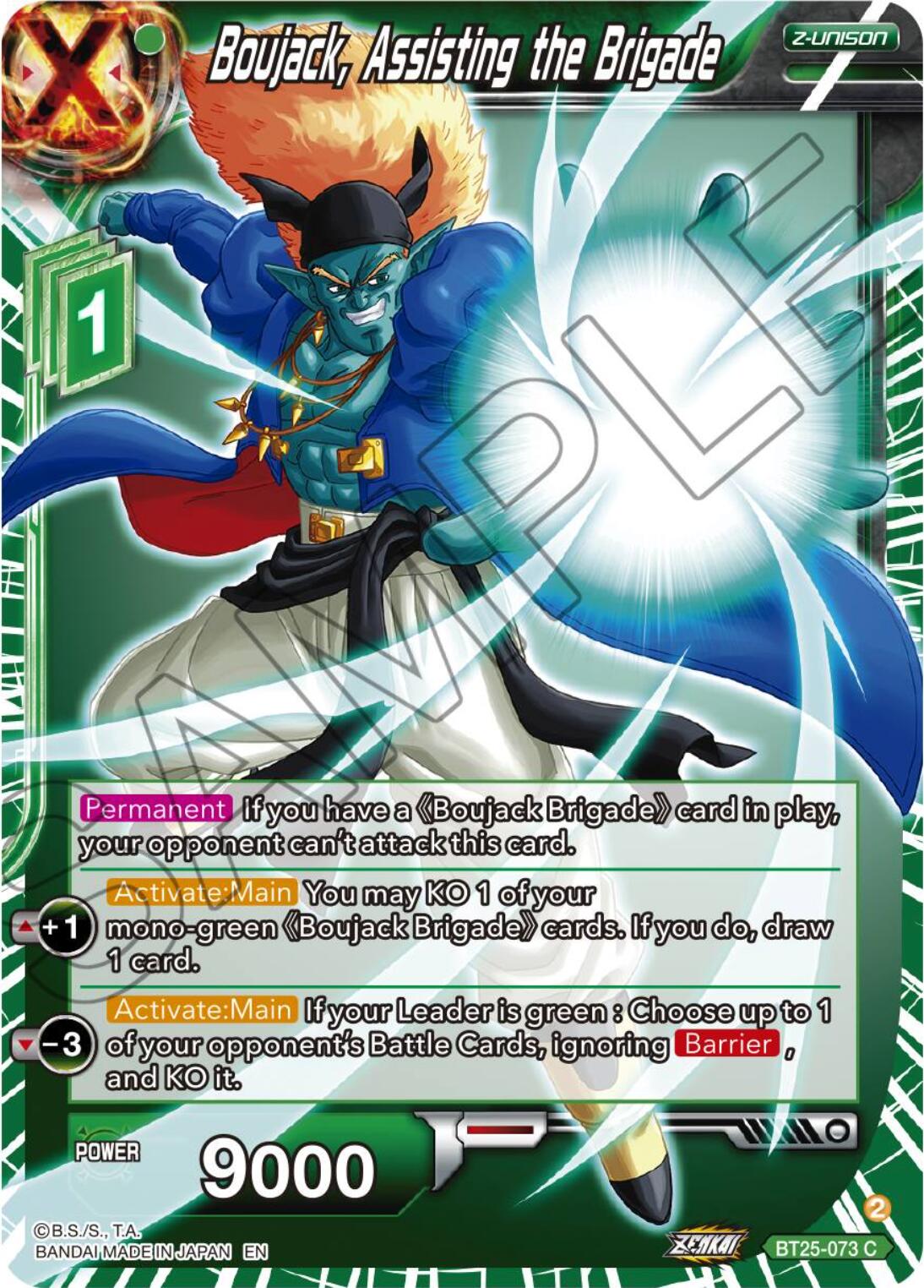 Boujack, Assisting the Brigade (BT25-073) [Legend of the Dragon Balls] | Fandemonia Ltd