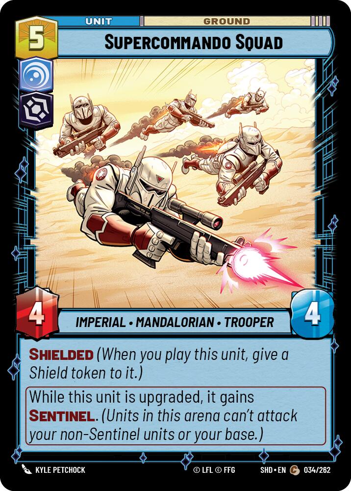 Supercommando Squad (034/262) (034/262) [Shadows of the Galaxy] | Fandemonia Ltd
