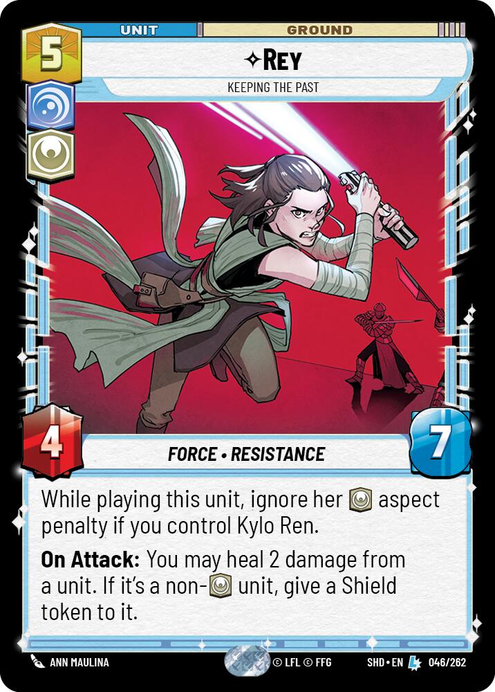 Rey - Keeping the Past (046/262) (046/262) [Shadows of the Galaxy] | Fandemonia Ltd