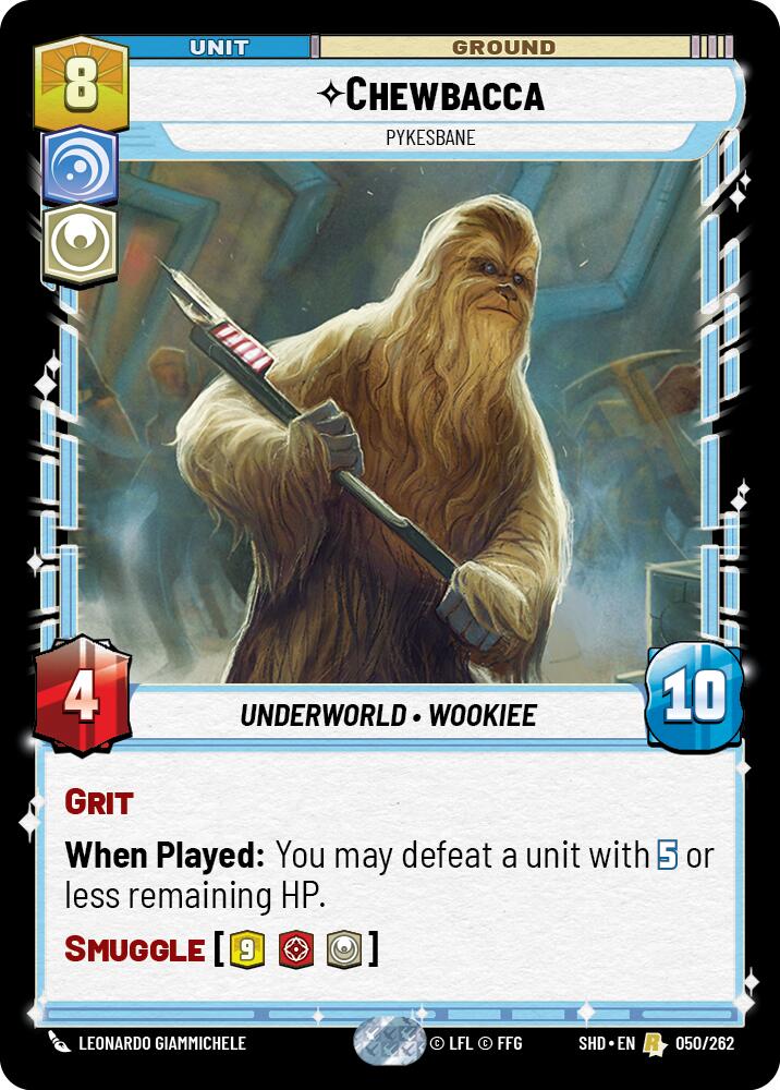 Chewbacca - Pykesbane (050/262) (050/262) [Shadows of the Galaxy] | Fandemonia Ltd